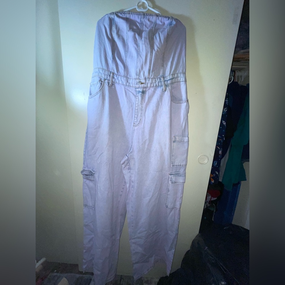 Denim jumpsuit